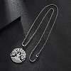 Non-Tarnish 201 Stainless Steel Pendant Necklaces for Man NJEW-Q336-04D-P-4