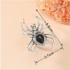 Alloy Rhinestone Finger Rings WG1192C-01-4