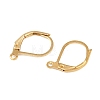 Brass Lever Back Hoop Earrings KK-EC223-C-3