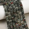 Natural African Bloodstone Beads Strands G-G317-A29-3X6MM-1
