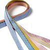 18 Yards 6 Colors Polyester Ribbon SRIB-C001-B08-3
