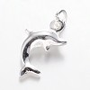925 Sterling Silver Dolphin Charms STER-I006-15-1