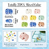 25Pcs Handmade Porcelain Ceramic Beads PORC-TA0001-77-4