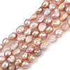 Natural Cultured Freshwater Pearl Beads Strands PEAR-P064-20H-01D-2