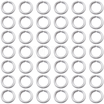 SOFPLATE 304 3000pcs Stainless Steel Open Jump Rings STAS-SP0001-63C-1