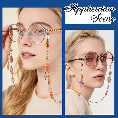 1Pc Brass Eyeglass Chains HJEW-BM0002-05-1