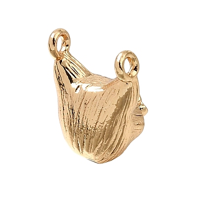 Brass Connector Charms KK-N290-32G-1