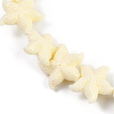 Synthetic Coral Dyed Carved Beads Strands CORA-K009-06B-02-1