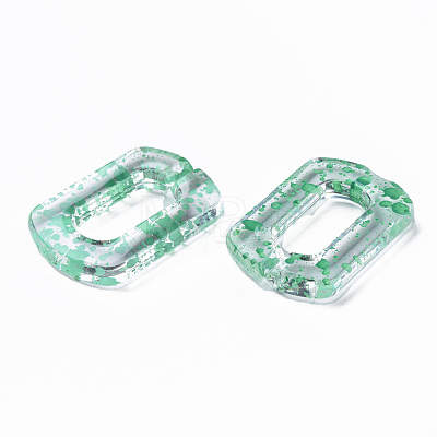 Transparent Acrylic Linking Rings OACR-N009-017A-13-1