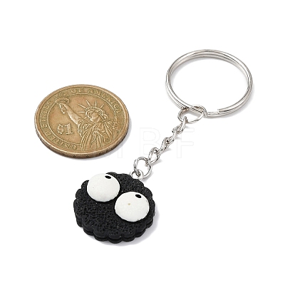 Biscuits with Eyes Resin Pendant Keychain KEYC-JKC00636-1