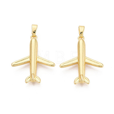 Brass Pendants KK-N259-05G-1