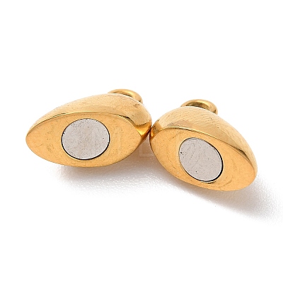 Ion Plating(IP) 316 Surgical Stainless Steel Magnetic Clasps X-STAS-C076-02G-1