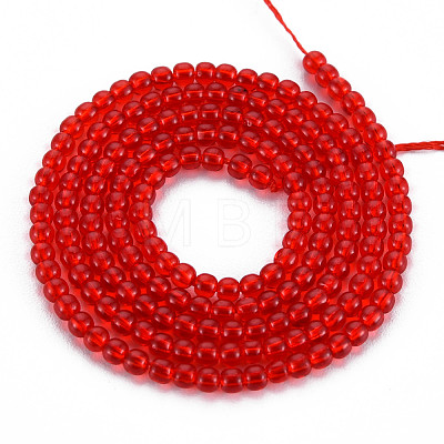 Glass Beads Strands X-GLAA-N041-008I-1