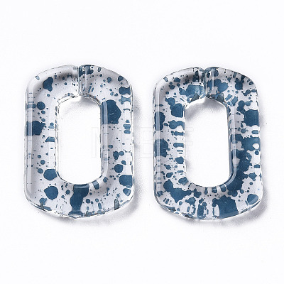 Transparent Acrylic Linking Rings X-OACR-N009-017A-1
