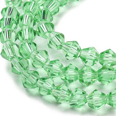 Transparent Glass Beads Strands EGLA-A039-T4mm-D24-1