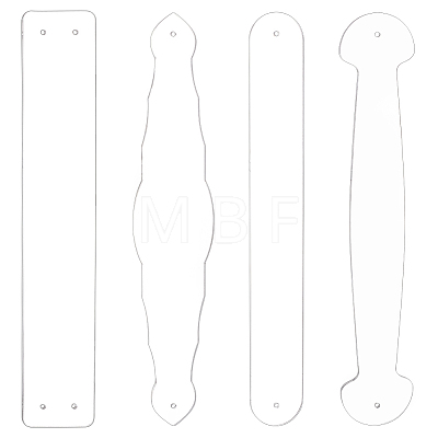 DIY Leather Purse Handle Acrylic Templates FIND-WH0420-105A-1