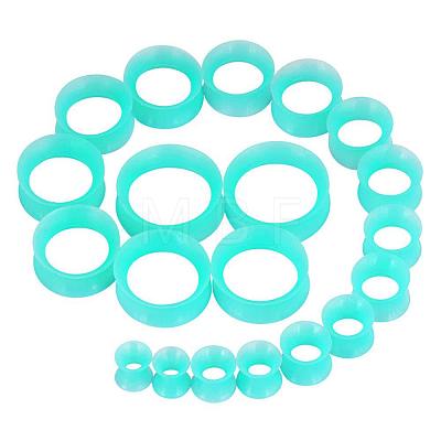 10 Pairs Silicone Ear Gauges WGCF9F6-27-1