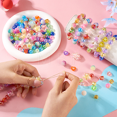 DIY Candy Color Bracelet Making Kit DIY-TA0004-62-1