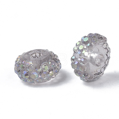 Resin Rhinestone Beads RESI-T020-21A-056-1