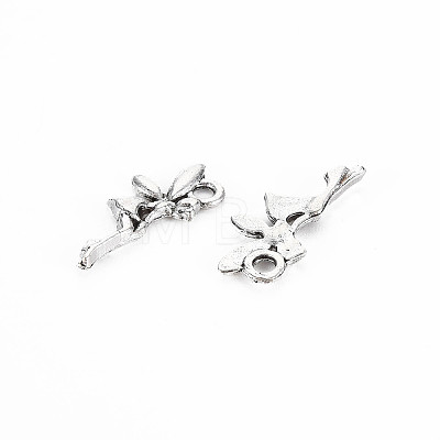 Tibetan Style Alloy Pendants X-TIBE-S320-198AS-1