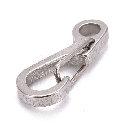 202 Stainless Steel Key Clasps STAS-F268-01P-1