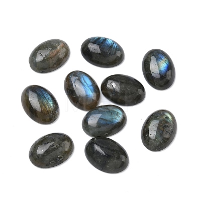 Natural Labradorite Cabochons G-F815-01C-1