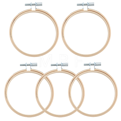 Bamboo Embroidery Hoops AJEW-WH20020-316B-1