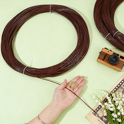 90M Round Plastic Rattan Cord OCOR-WH0077-134A-1