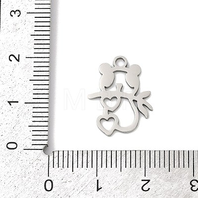 201 Stainless Steel Pendants STAS-F316-20P-1