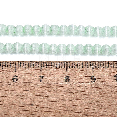 Glass Imitation Cat Eye Beads Strands GLAA-N075-01A-01-1