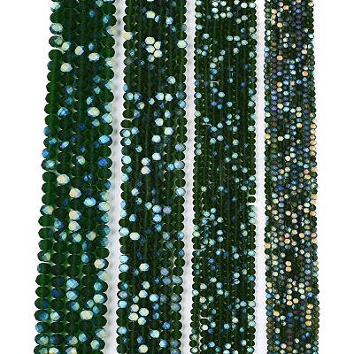 Transparent Glass Beads Strands EGLA-A044-T8mm-MB24-1