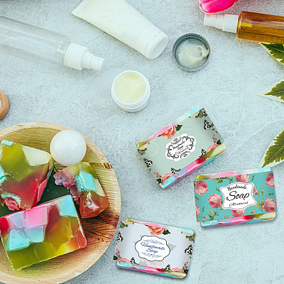   90Pcs 9 Style Handmade Soap Paper Tag DIY-PH0002-84-1