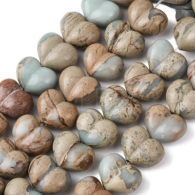 Natural Shoushan Stone Beads G-D098-B05-1