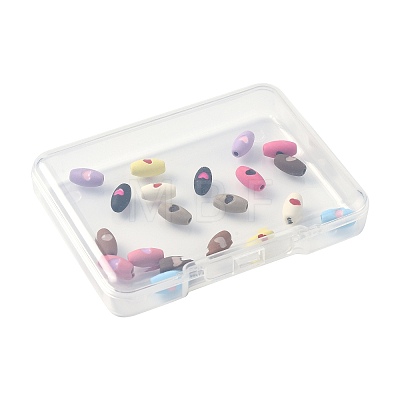 20Pcs 10 Colors Spray Painted Alloy Beads FIND-FS0004-62-1