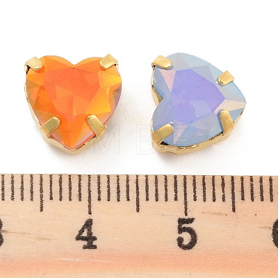 Heart Opal Sew On Rhinestones RGLA-G024-09A-P-1