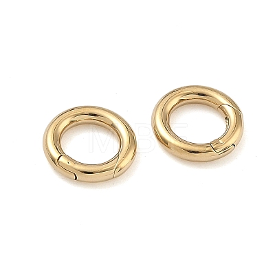 304 Stainless Steel Spring Gate Rings STAS-L022-579G-1