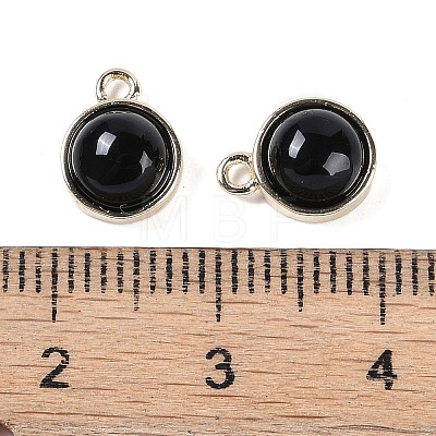 Natural Black Onyx(Dyed & Heated) Pendants G-K372-03G-04-1