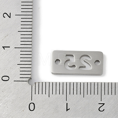 Non-Tarnish 304 Stainless Steel Connector Charms STAS-L279-020P-1