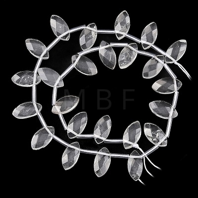 Natural Quartz Crystal Beads Strands G-P607-A01-01-1