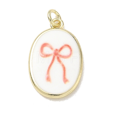 Printed Brass Pendants KK-CBA9B3D-02G-01-1