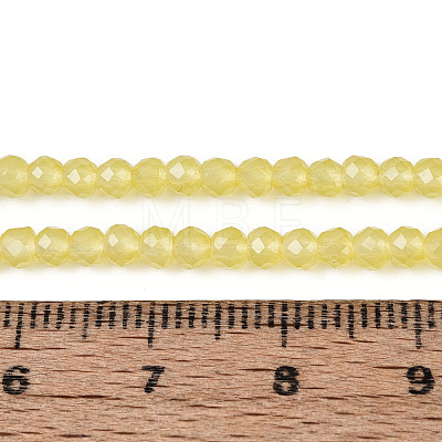 Imitation Jade Glass Beads Strands GLAA-T028-3mm-11J-1