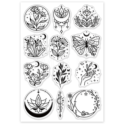 PVC Plastic Stamps DIY-WH0167-56-990-1