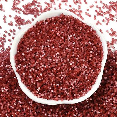 Imitation Cat Eyes Glass Seed Beads X-SEED-H003-03Q-1