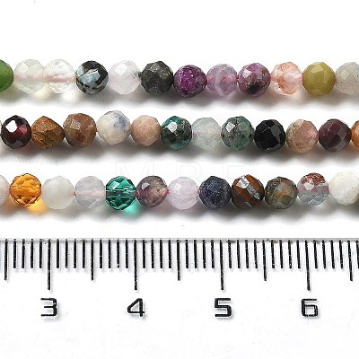 Natural Mixed Stone Beads Strands G-T108-39A-1