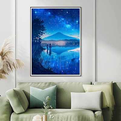 Starry Sky DIY Diamond Painting Kit PW-WGEE68B-07-1