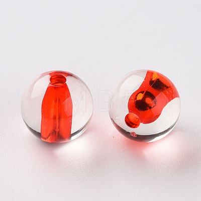 Transparent Acrylic Beads TACR-S154-01A-1