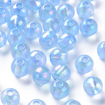 Transparent Acrylic Beads MACR-S370-B6mm-749-1