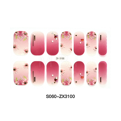 Full Cover Nombre Nail Stickers MRMJ-S060-ZX3100-1