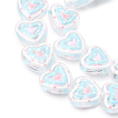 Glass Enamel Beads GLAA-Z021-01-1