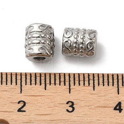 304 Stainless Steel Beads STAS-I203-53P-1